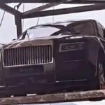 Chinese Billionaire Cranes Rolls-Royce Ghost to 44th-Floor Penthouse